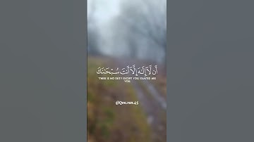 ﴿وذا النون إذ ذهب مغاضبا....﴾ تلاوة خاشعة للقارئ الشيخ ياسر الدوسري ✨