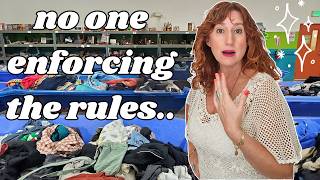 Chaos, Crowds, & Crazy Carts! ~ This Is What The Goodwill Bins Are REALLY Like!