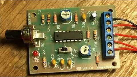 The ICL8038 oscillator