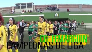 CD FEMARGUIN CAMPEONAS DE LIGA 1016 2017 CF LAS MAJORERAS ULTIMA JORNADA