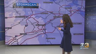 Philadelphia Weather Noreaster Still Unleashing Snow, Wind On Region