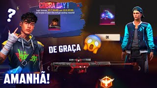AMANHÃ! SHIRO DE GRAÇA, COMO PEGAR, NOVA SKIN DO RANK DE TOKEN GRÁTIS, PACOTE ANGELICAL - FREE FIRE