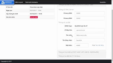 Hướng dẫn cài tên miền camera Hikvision miễn phí