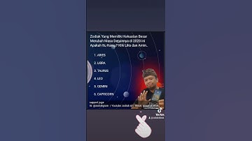 Zodiak yang 2023 Bakal Berubah Mujur Nasibnya, itu kamu? @zodiakid #zodiak
