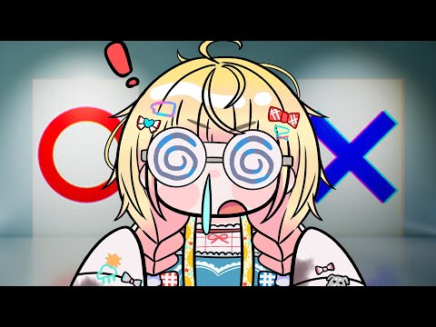 【AIが作ったマルバツクイズを10問連続正解するまで出られない部屋】1問1分で10分で終了ドヤ【 桃鈴ねね / hololive 】