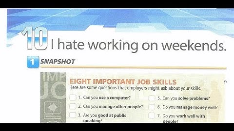 Interchange 2 - Unit 10 [Part 1]