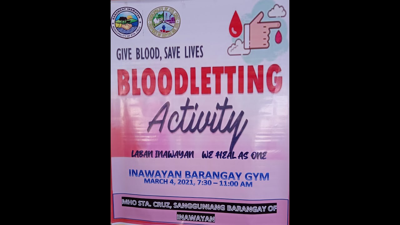 BLOODLETTING ACTIVITY... YouTube