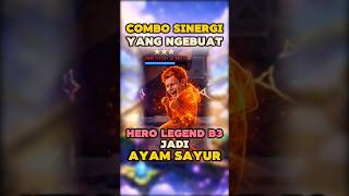 Combo sinergi yang ngebuat hero legend B3 jadi ayam sayur #mcgg #magicchessgogo