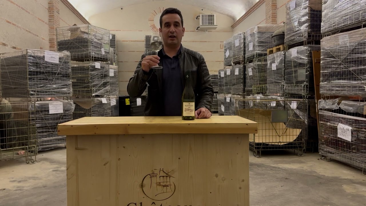 Proef de Chardonnay Vin Blanc Bio met Chateau Saint Louis | ONWINE