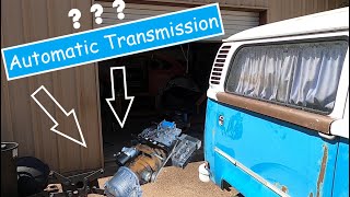 Automatic VW Bus Transmission Fitting And Install