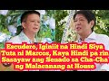 Escudero pinatay na ba pdea leak hearings chiz hindi si marcos ang naglagay sa akin sa puwesto