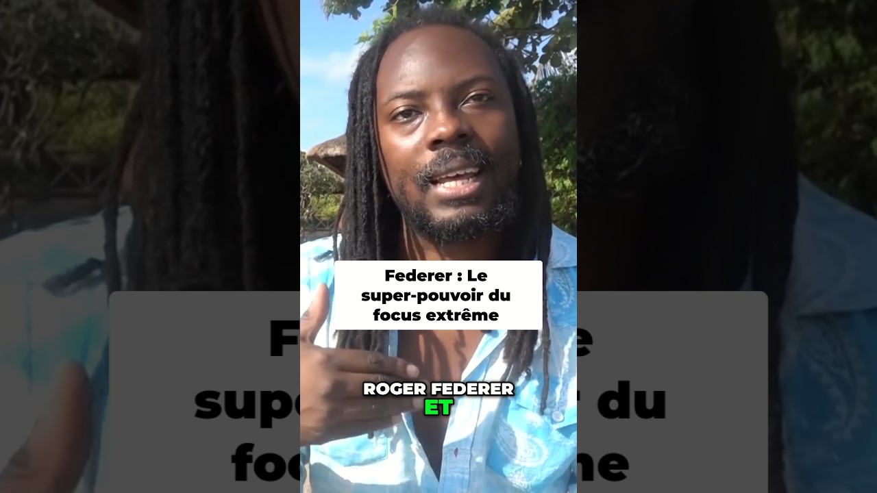 Le super pouvoir de Roger Federer #motivation #focus #shorts