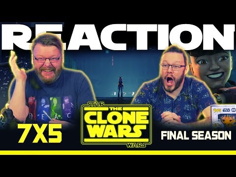 Star Wars: The Clone Wars 7x5 REACTION!! "Gone with a Trace"