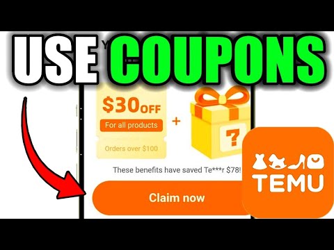 HOW TO USE COUPONS ON TEMU! (FULL GUIDE)