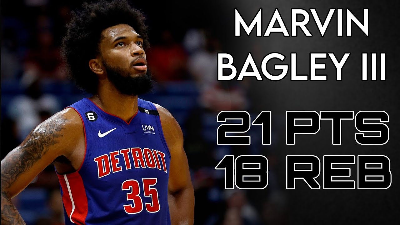 Marvin Bagley III - Detroit Pistons Power Forward