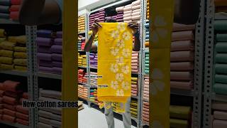 new cotton sarees 🥻 order screen shot send WhatsApp 👇📱 7200783646📱#youtubeshorts #shortsviral #viral