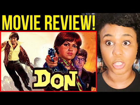 DON (1978) | Amitabh Bachchan | Zeenat Aman | Movie Review by Cortney Wright!