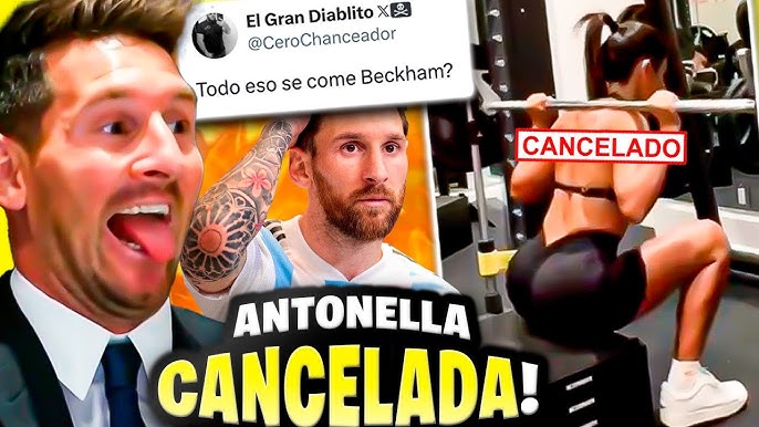 CANCELAN A LA ESPOSA DE MESSI por este vídeo 😳 Antonella Roccuzzo - YouTube