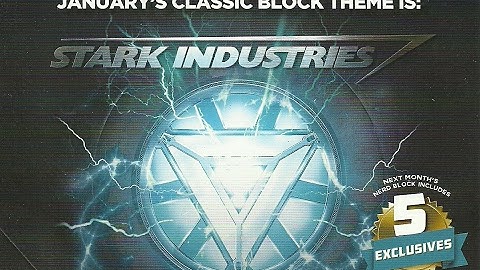 NerdBlock - January 2017 - Stark Industries