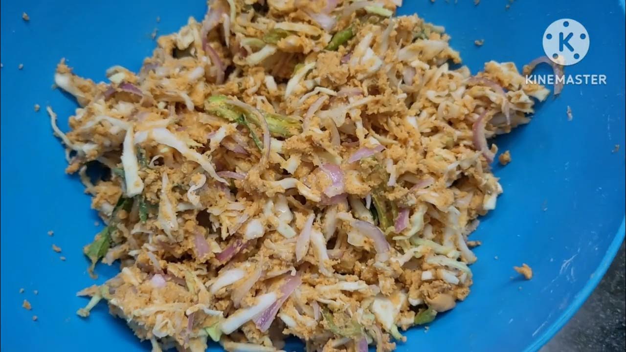 Cabbage pakodi In telugu Cabbage Pakodi recipe In telugu Mr