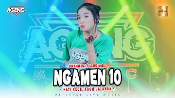 Din Annesia ft Ageng Music - Hati Kecil Kaum Jalanan (Ngamen 10) (Official Live Music)