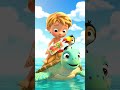 Tropical Summer Party! ☀️🌴 Yummy Ice Pop on Sea Turtle