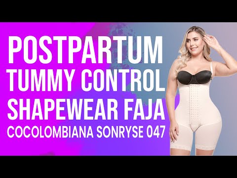 Postpartum Tummy Control Shapewear Faja Colombiana Sonryse 047 