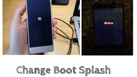 CREATE YOUR OWN SPLASH SCREEN IN REDMI NOTE 4 [ROOT]