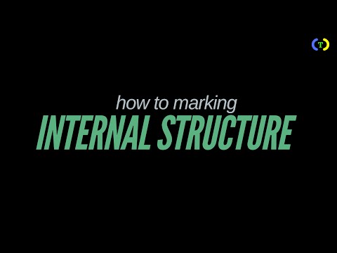 Cara marking struktur internal (market structure)
