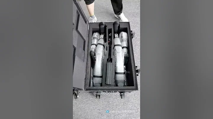 🤩 Unitree Robot Unboxing: Runs, Jumps, Greets OOTB! Mind-Blown! 🤖 #robot #humanoidrobot #unitree