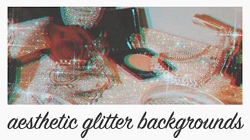 20 aesthetic glitter background animations