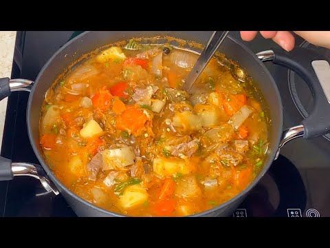 Простой и сытный рецепт супа! Он настолько вкусный, что вы будете готовить его хоть раз в неделю