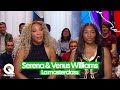 Serena  venus williams lgendes de la balle jaune