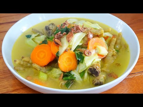 Resep Sop Ceker Ayam Simple