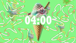 4 Minute Ice Cream 🍦 Bomb 💣 Timer