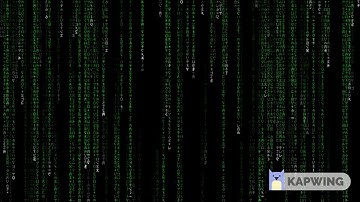 the final matrix downstream with sound effects