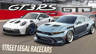 2025 Ford Mustang GTD FASTER than a new Porsche GT3 RS? | America vs Germany