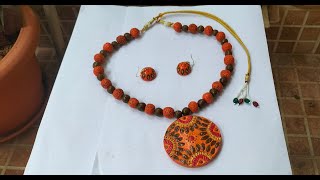 How to make terracotta jewellery at home for beginners