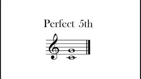 Perfect 5th Harmonic Interval