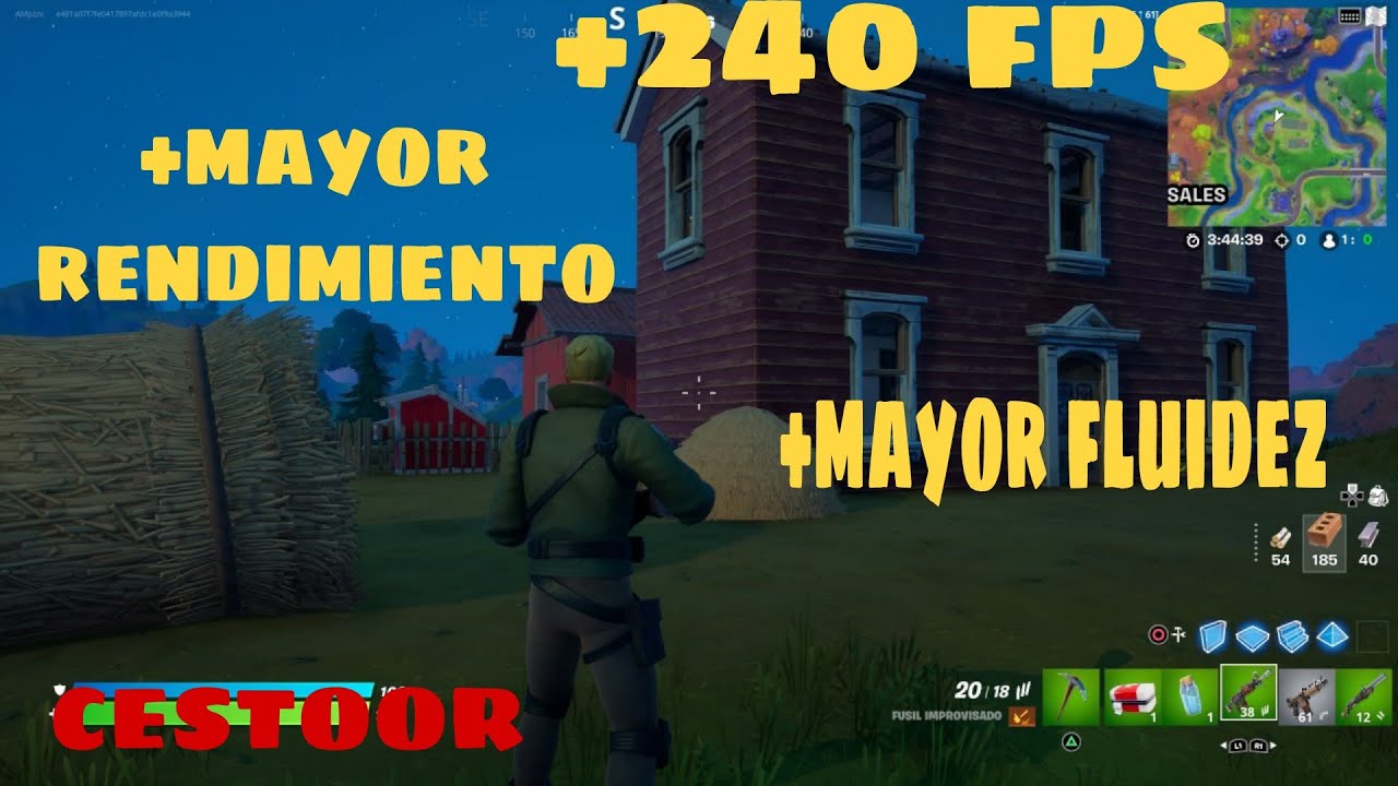 COMO PONER EL MODO RENDIMIENTO EN FORTNITE 2021 - CESTOOR - YouTube