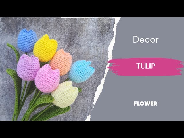 Crochet Tulip With Petals – QuinceFables