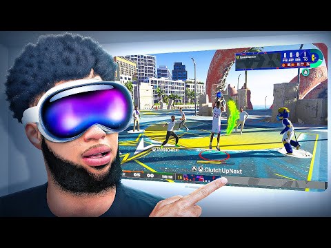 Epic Test: Apple Vision Pro in NBA 2K24 Gameplay! | By readwithstars.com