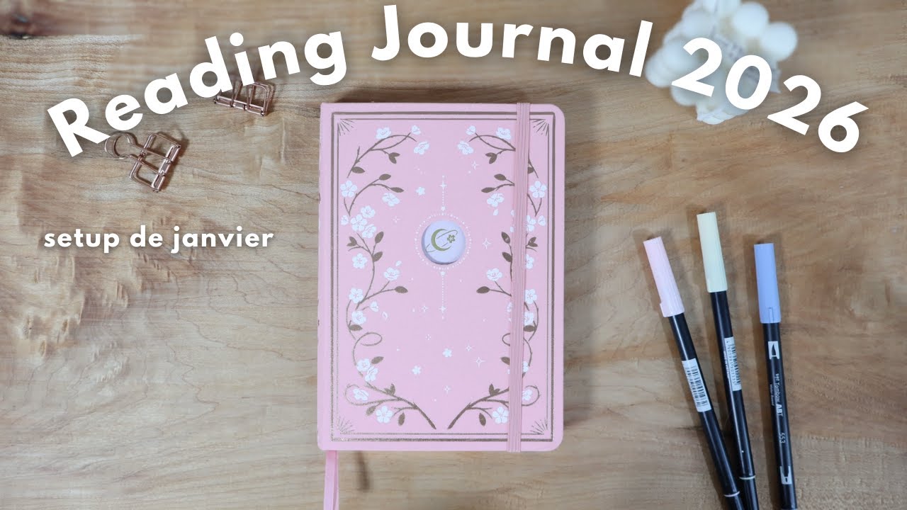 READING JOURNAL - Je vous montre mon setup pour 2026 📖