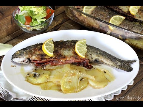 Vídeo: Trucha ámbar En El Horno: Una Receta Paso A Paso Con Una Foto