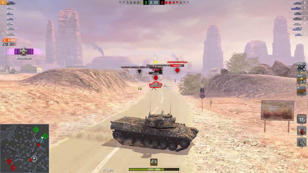 wotblitz WOT Blitz 1vs5 / Leopard 1 / 6 kills / 7 772 dmg
