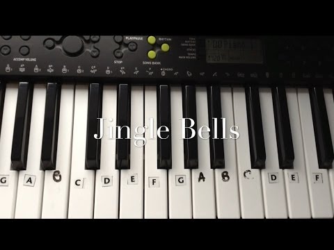 Jingle Bells Keyboard/Piano Tutorial for Beginners - Easy ...