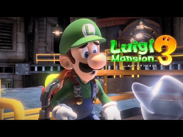 ルイージマンション3】地下2階 メンテナンスフロア ストーリー攻略