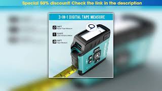 Limited Mileseey Portable Laser Distance Meter Laser Rangefinder high-precision Digital  trena lase