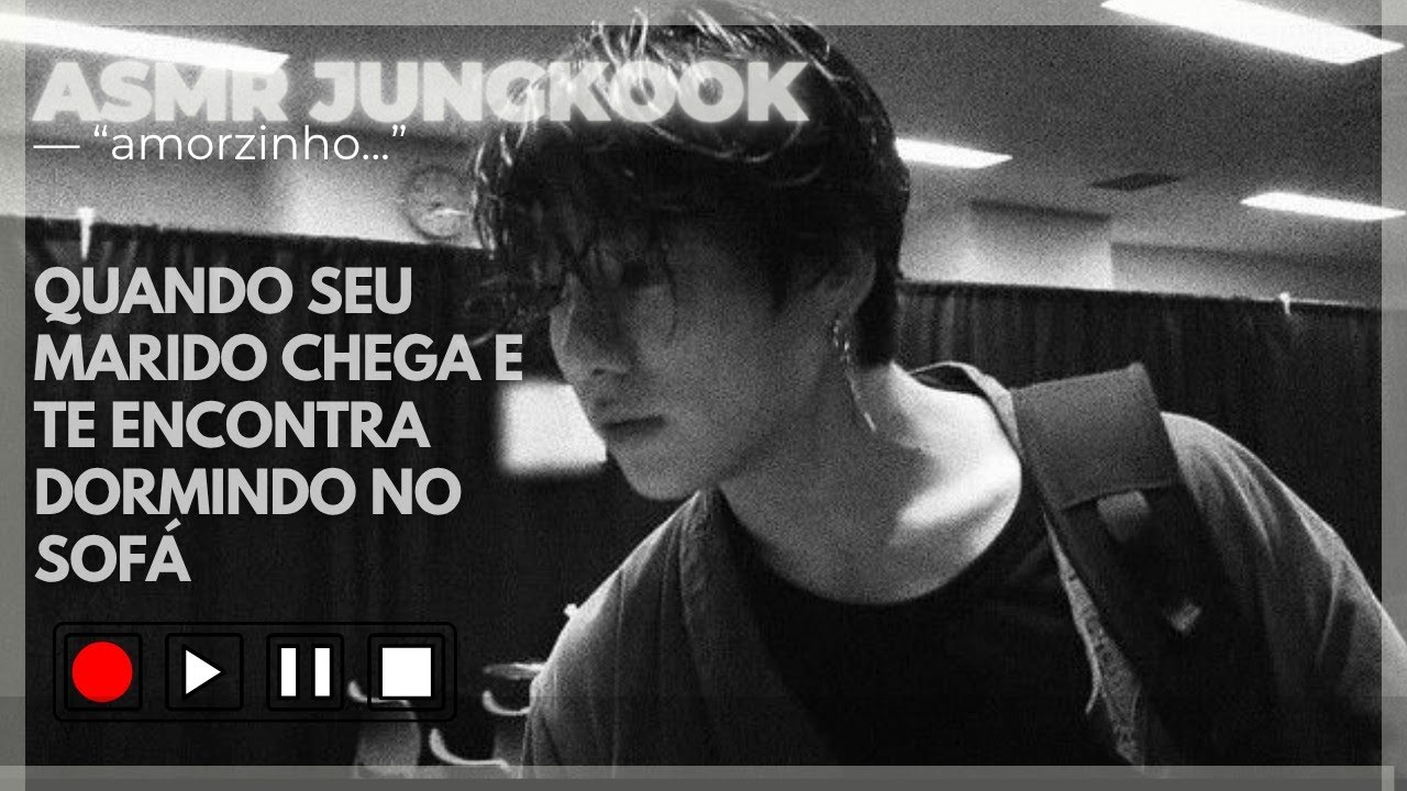 Quando você dorme no sofá•a s m r•Jungkook.