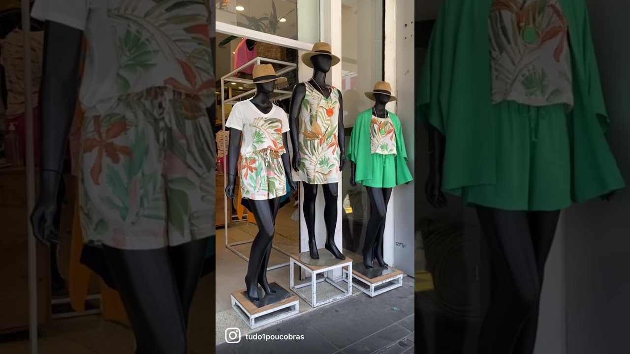 Peças lindas bem a cara do verão na @malu_maluh no @shopping_totalbras